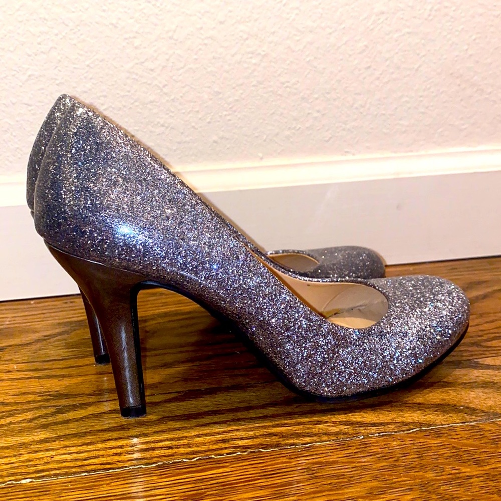 Sparkly High Heel Pumps, sparkle shoes, shiny